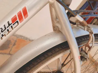 Bicicleta 26 City Travel Plata