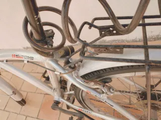 Bicicleta 26 City Travel Plata