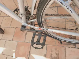 Bicicleta 26 City Travel Plata