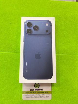 iPhone 17 Pro Max 256GB Azul Marino