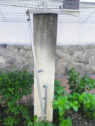Guadaña antigua artesanal