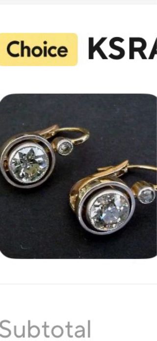 Pendientes vintage,