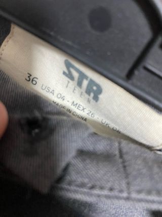 Pantalones traje grises Stradivarius