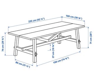 Tavolo da pranzo in legno
