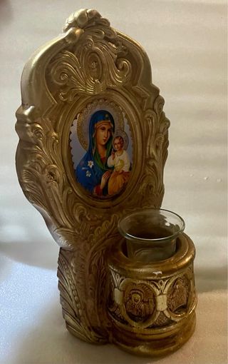 Gran Benditera/Velas Coleccionismo Siglo XIX arte