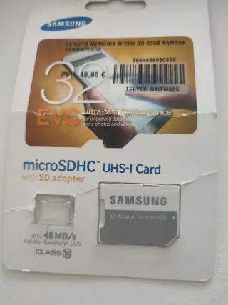 Adaptador Micro SD Samsung