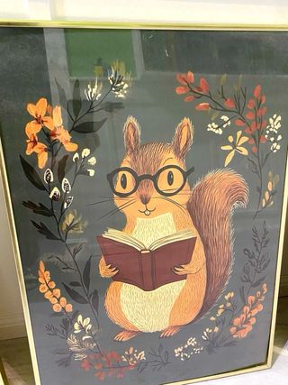 3 Stampe tele Poster Vintage Cottage Animali 50x70