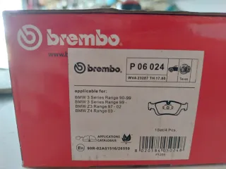 Pastillas Freno Brembo BMW P 06.024
