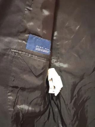 Americana Zara Talla XL Negra