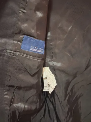 Americana Zara Talla XL Negra