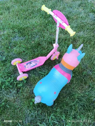 Lote Patinete y Saltador Infantil