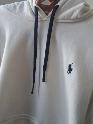 Sudadera Polo Ralph Lauren Blanca Talla M