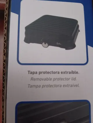 Cocina Gas Portátil 1 Fuego con Parrilla