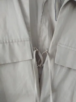 Vestido/Camisa Zara Beige Talla M