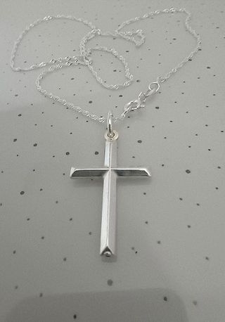 Colgante Cruz Plata de Ley 925
