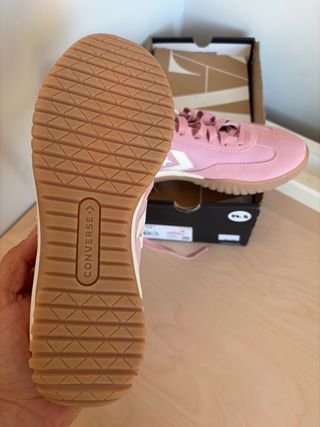 Converse Mujer Rosa Talla 37.5 Modelo Trainer OX