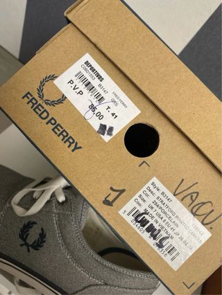 Zapatillas Fred Perry Stratford NUEVAS - Talla 41