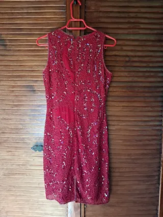 Vestido lentejuelas Miguel Berbel sin estrenar