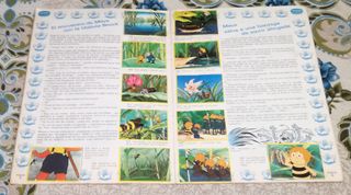 Album Las aventuras la abeja Maya Danone: Completo