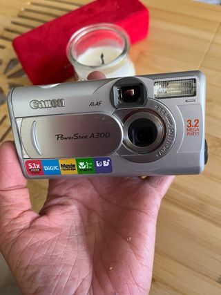 Cámara Canon PowerShot A300 Plata