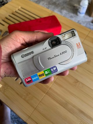Cámara Canon PowerShot A300 Plata