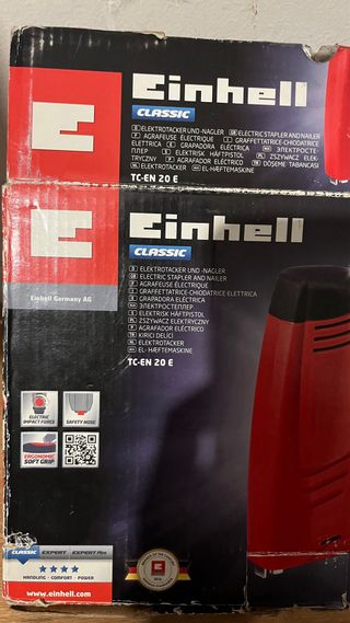 Grapadora Clavadora Einhell Eléctrica Nueva