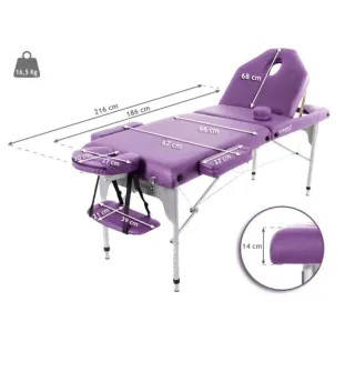 Camilla profesional para masajes