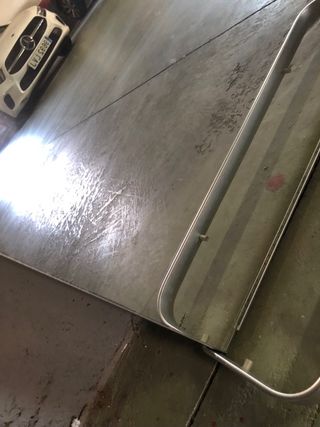 Espejo Baño Ikea con Estante Azul