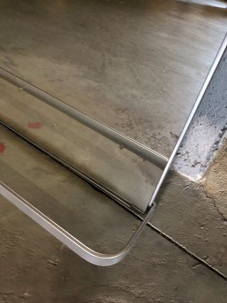 Espejo Baño Ikea con Estante Azul
