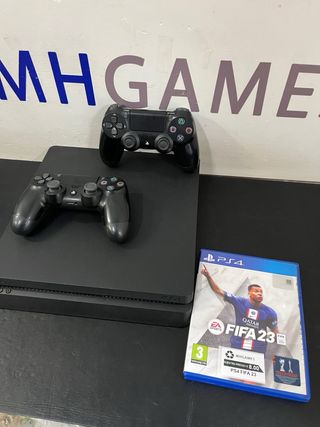 Lote PS4 (PlayStation 4) Negra + FIFA 23