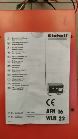 Cargador Batería Einhell AFN 16