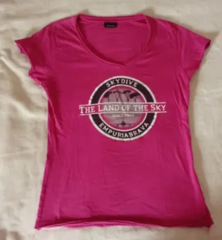 Camiseta Mujer Talla M The Land of the Sky