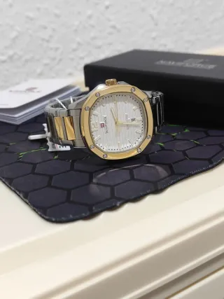 Reloj Naviforce Hombre Oro y Plata