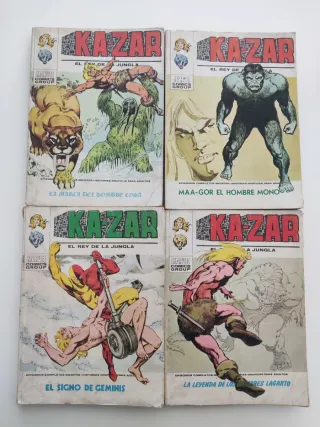 Lote ka-Zar 2 3 4 y 6 taco Vértice 1