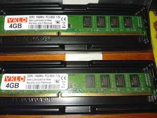 2x 4GB DDR3 Módulos RAM VKI.C
