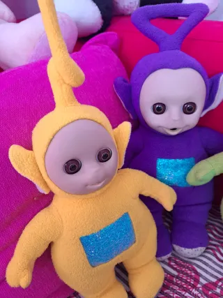 Muñecos Teletubbies (Set de 4) Colección año 1997