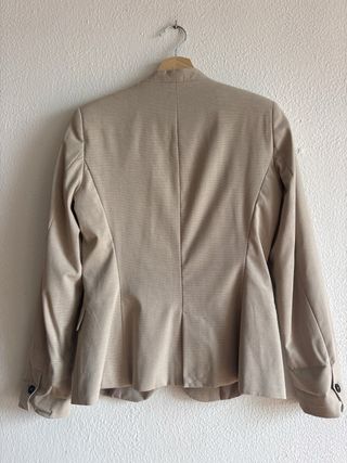 Chaqueta Zara Talla S Beige
