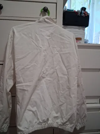 Chaqueta Zara Blanca Talla L Hombre,hay q planchar