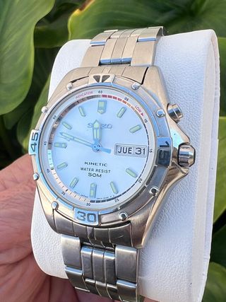 Orologio da polso Seiko Kinetic da uomo