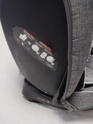 Silla Coche Asalvo Universal Gris Grupo I, II, III