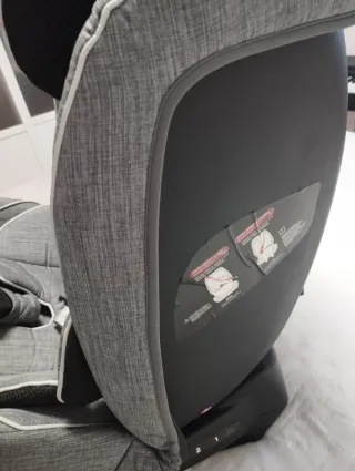 Silla Coche Asalvo Universal Gris Grupo I, II, III