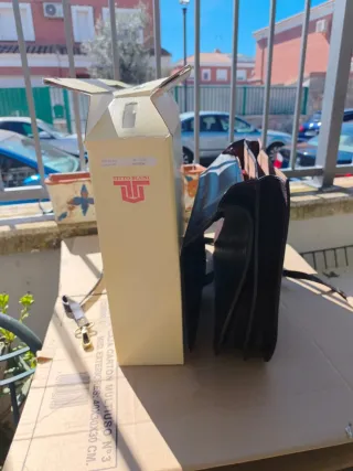 Maletín Titto Bluni Piel Nuevo con Caja negociable