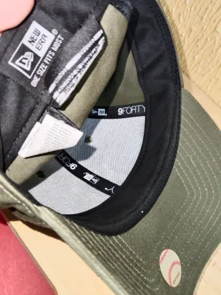 Gorra New Era NY Camuflaje Verde Oliva