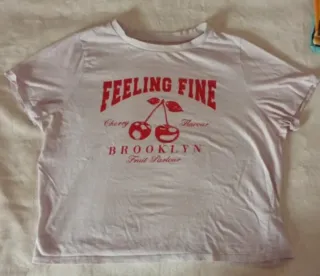 Camiseta Mujer Feeling Fine Talla M