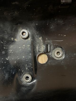 Parafango Posteriore Triumph Bonneville T100 Nero