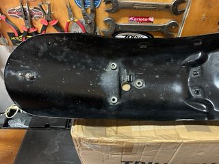Parafango Posteriore Triumph Bonneville T100 Nero