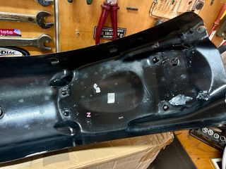Parafango Posteriore Triumph Bonneville T100 Nero