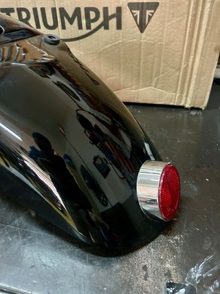 Parafango Posteriore Triumph Bonneville T100 Nero