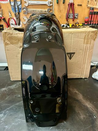 Parafango Posteriore Triumph Bonneville T100 Nero