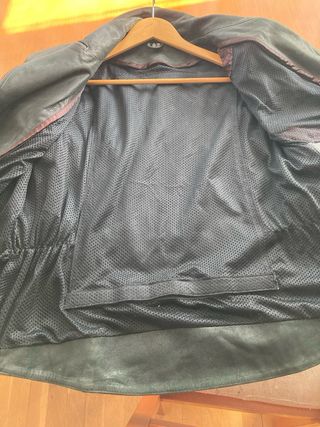 Chaqueta de cuero motera Held